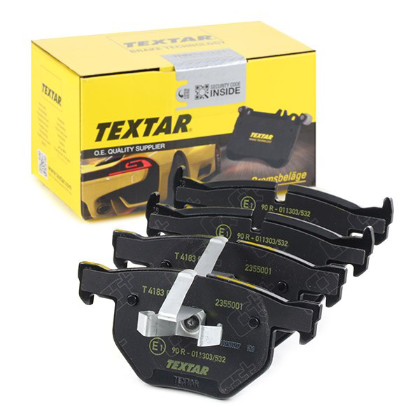 Sapatas do freio traseiras de disco 2355001 Textar
