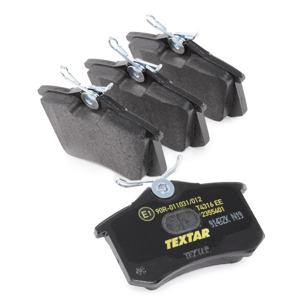 Sapatas do freio traseiras de disco Textar 2355401 preço, a partir de 26,75 USD