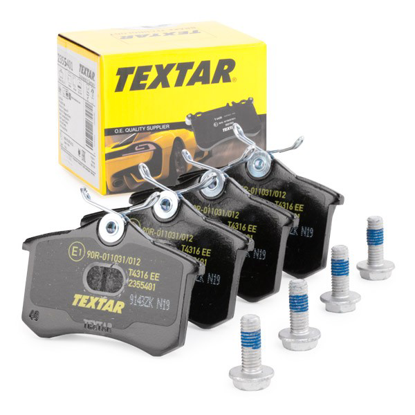 2355401 Textar Sapatas do freio traseiras de disco
