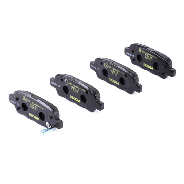 Sapatas do freio traseiras de disco Textar 2387101 preço, a partir de 21,84 USD