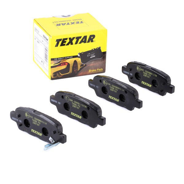 2387101 Textar Sapatas do freio traseiras de disco