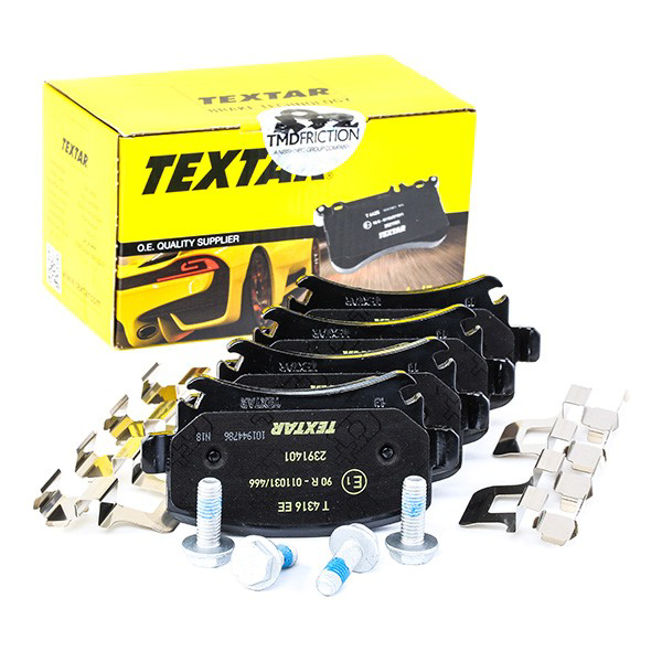 2391401 Textar Sapatas do freio traseiras de disco
