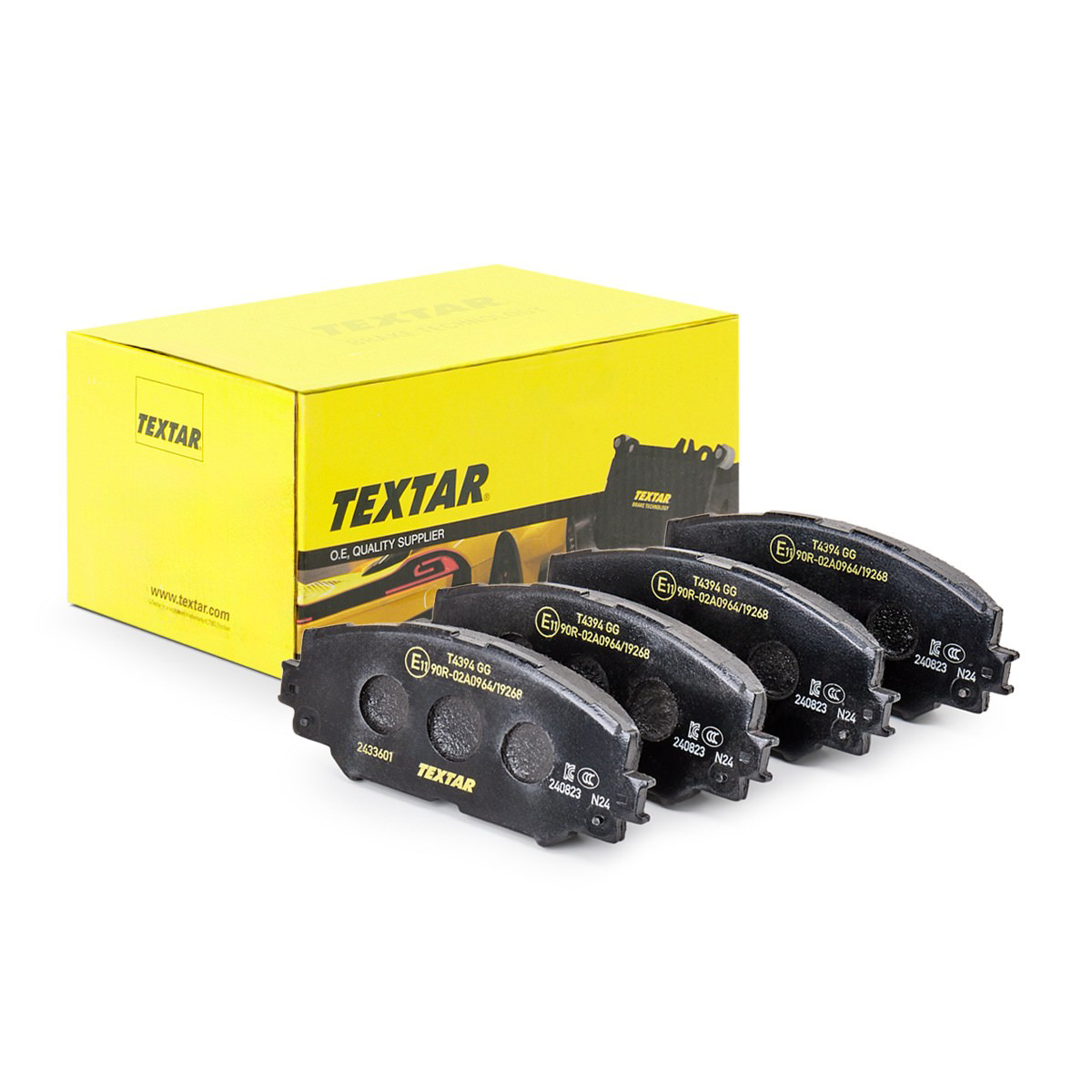 Sapatas do freio dianteiras de disco Textar 2433601 preço, a partir de 29,02 USD