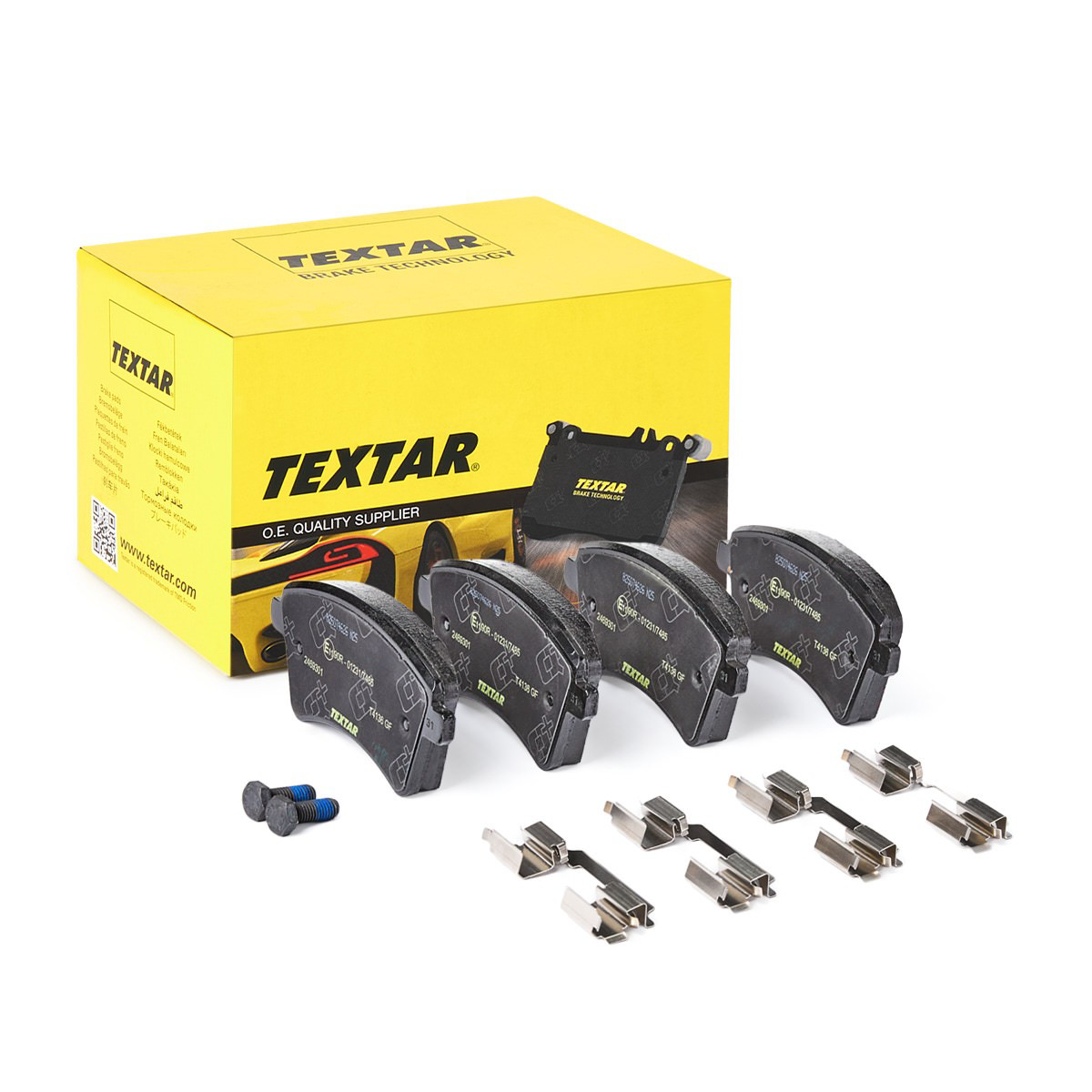Compre 2469301 Textar Sapatas do freio dianteiras de disco