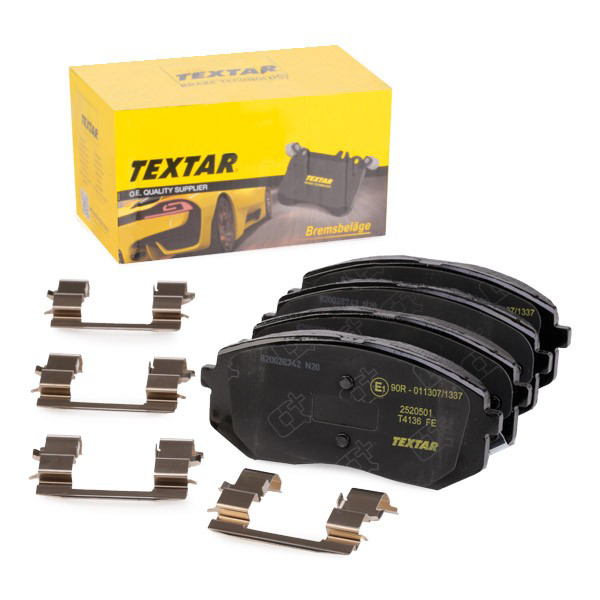 2520501 Textar Sapatas do freio dianteiras de disco