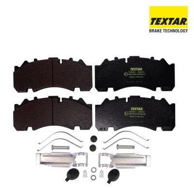Compre 2930701 Textar Sapatas do freio traseiras de disco