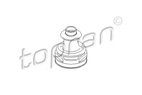 Bota de proteção interna de junta homocinética do semieixo dianteiro Ford Mondeo III B5Y