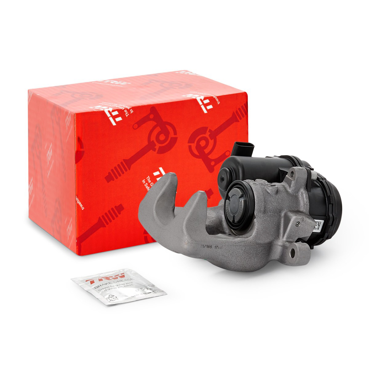 BHQ770E TRW Suporte do freio traseiro direito