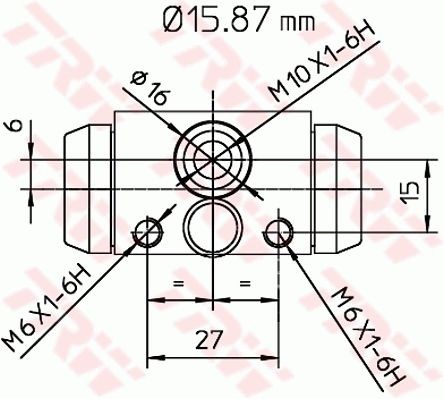 Cilindro traseiro do freio de rodas de trabalho Bosch F026009954 preço, a partir de 18,26 USD