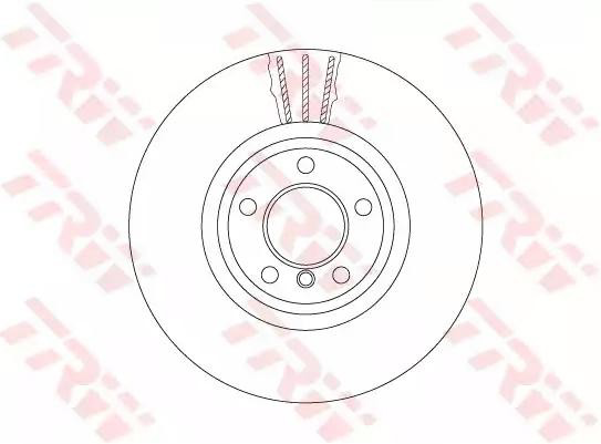  Disco do freio dianteiro BMW 7 sedan (F01, F02, F03, F04) (2008 - 2015) 