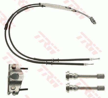  Cabo traseiro direito/esquerdo do freio de estacionamento Opel Corsa E hatchback (X15) (2014 - 2026) E
