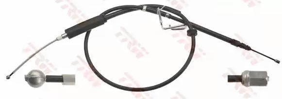  Cabo do freio de estacionamento traseiro esquerdo Land Rover Freelander II SUV (L359) (2006 - 2014) II