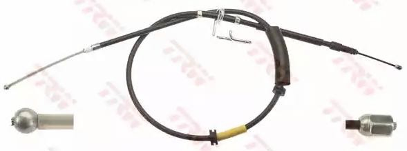  Cabo do freio de estacionamento traseiro direito Land Rover Freelander II SUV (L359) (2006 - 2014) II