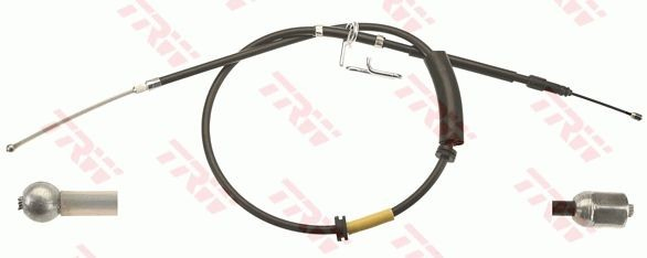 Compre Cabo do freio de estacionamento traseiro direito Land Rover Freelander 2