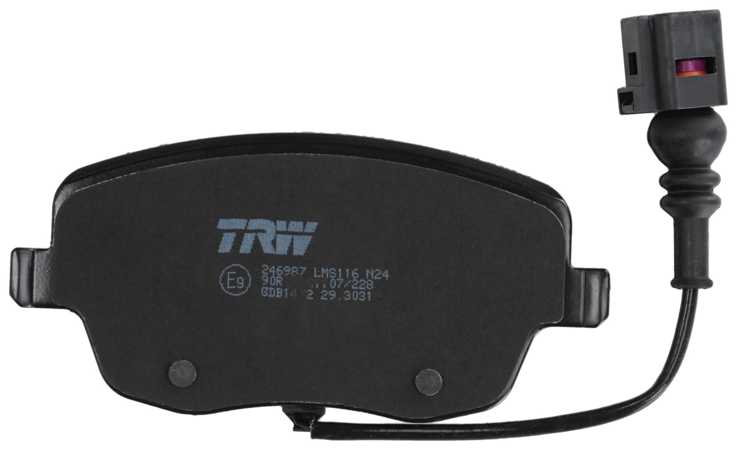 Sapatas do freio dianteiras de disco TRW GDB1472 preço, a partir de 36,43 USD