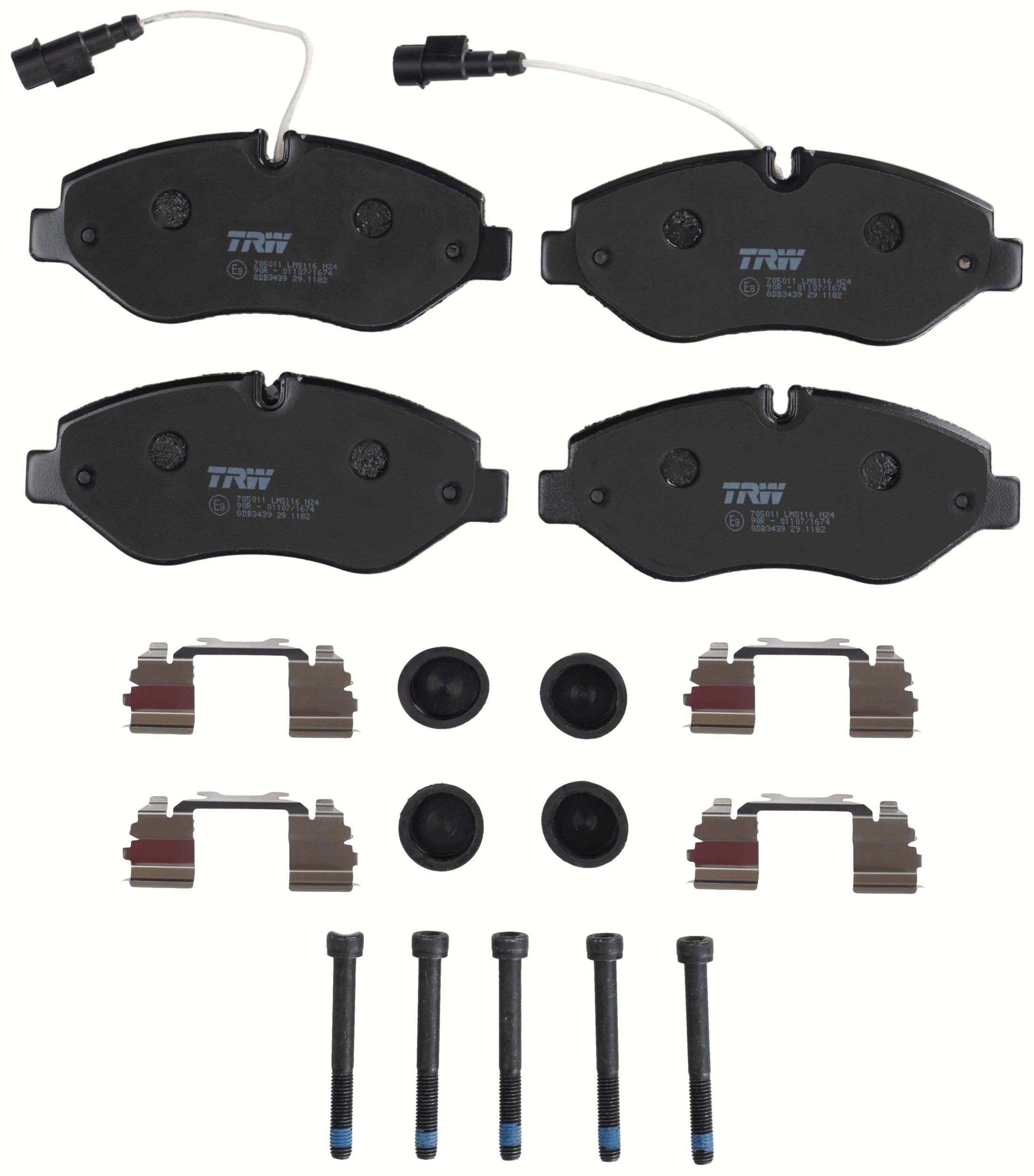  Sapatas do freio dianteiras de disco Nissan Cabstar NT400 plataforma a bordo (F24M) (2006 - 2013) NT400