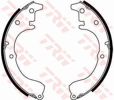 Compre 0449512010 Toyota Sapatas do freio traseiras de tambor