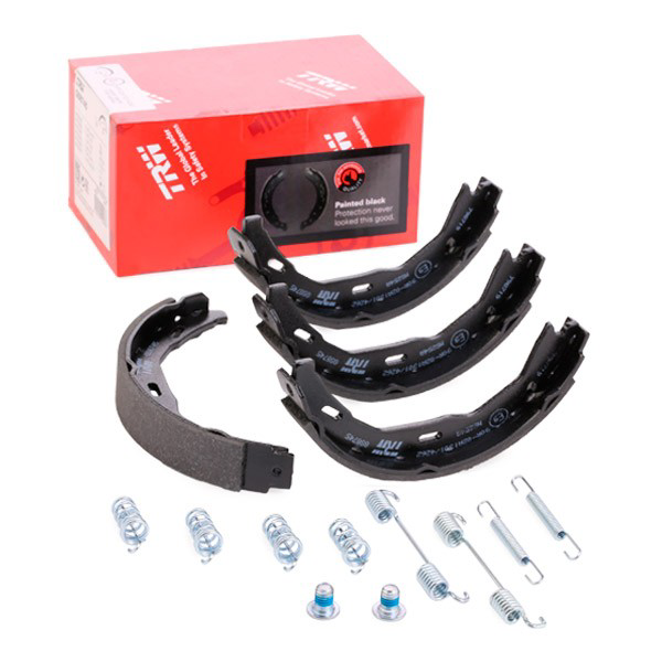  Sapatas do freio de estacionamento Mercedes C sedan (W204) (2007 - 2014) 