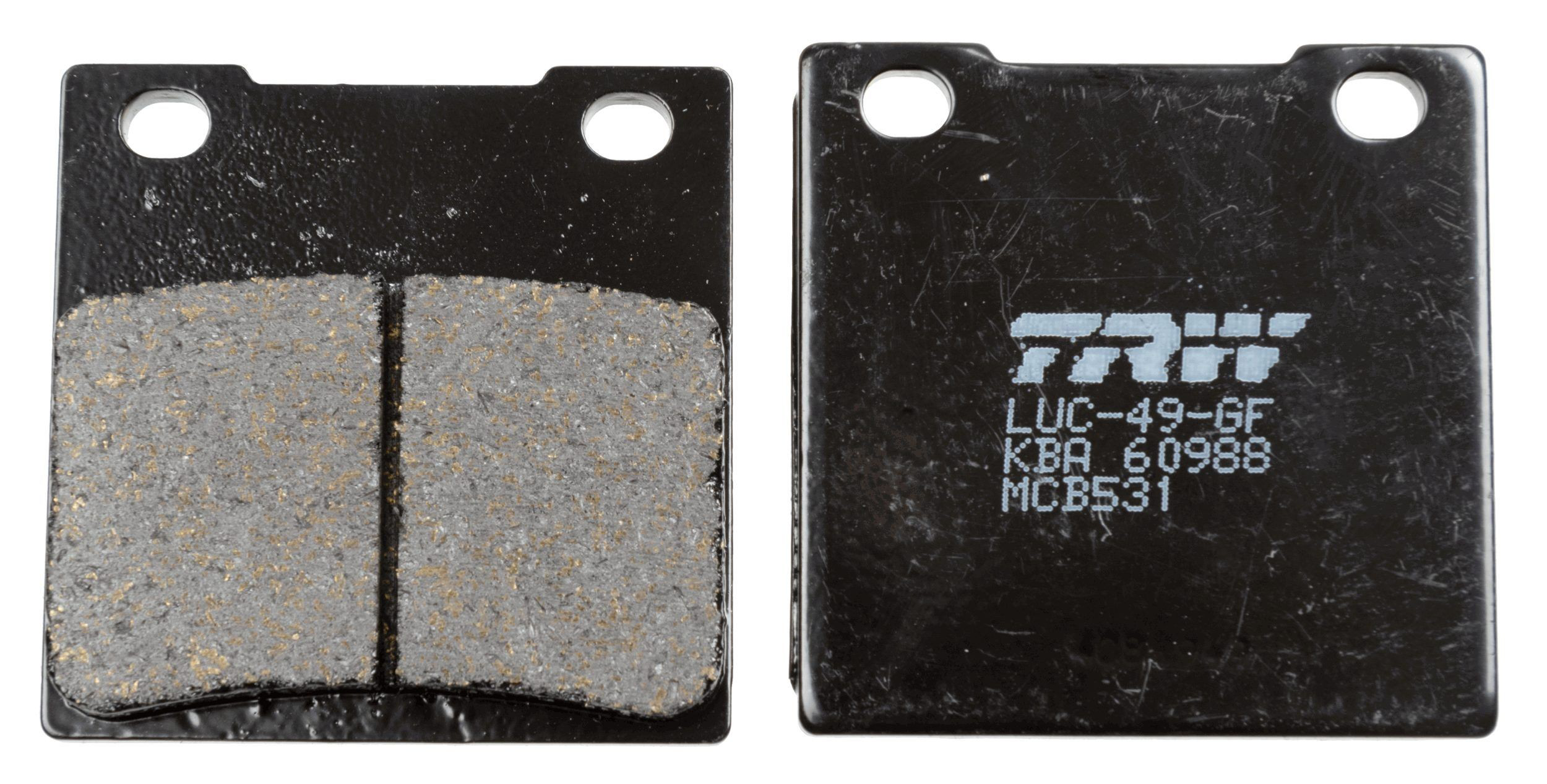 MCB531 TRW Sapatas do freio traseiras de disco
