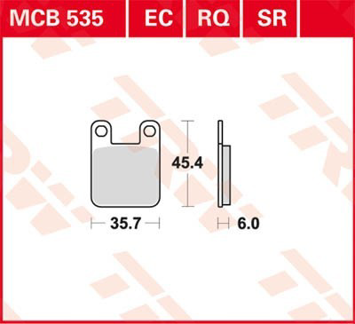  TRW MCB535 preço, a partir de 19,54 USD