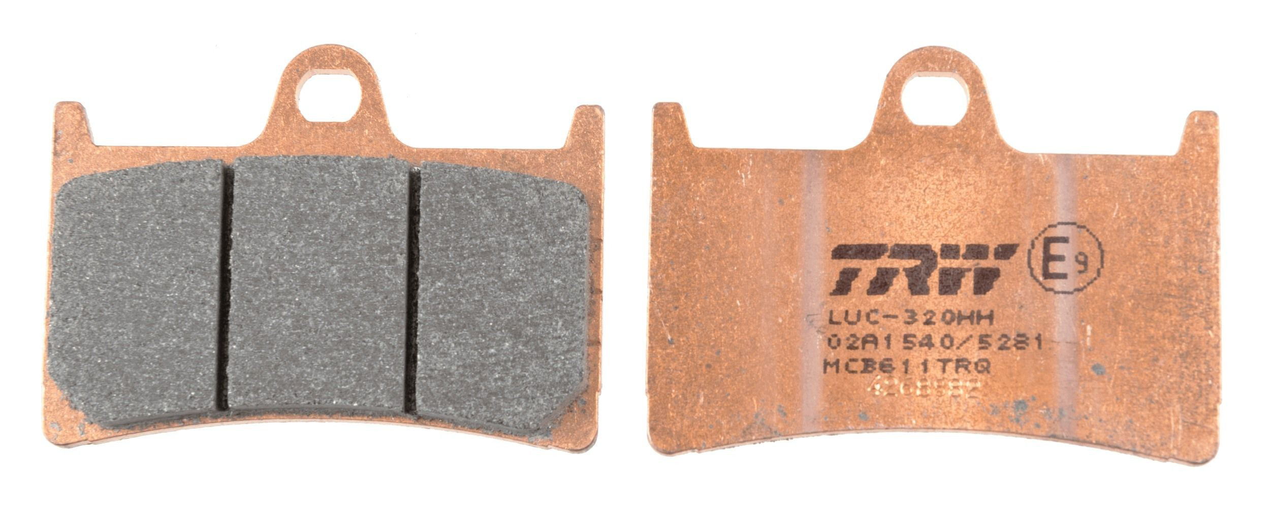 MCB611TRQ TRW Sapatas do freio dianteiras de disco