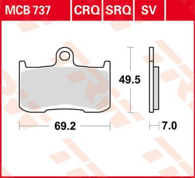 5910029840 Suzuki Sapatas do freio dianteiras de disco