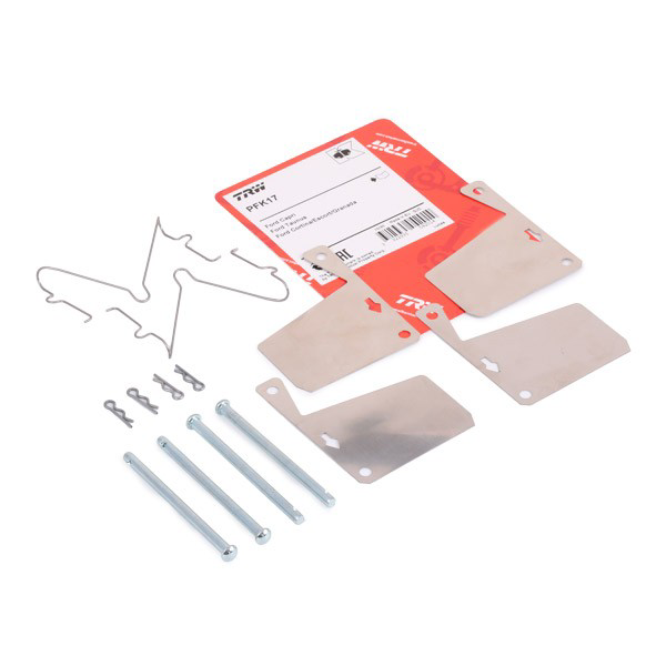 Kit de molas de fixação de sapatas de disco dianteiras Ford Taunus '80 GBS.GBNS