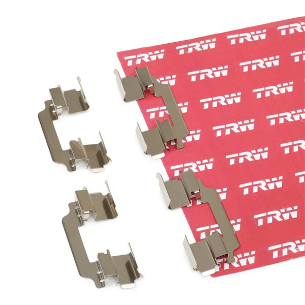  Kit de molas de fixação de sapatas de disco dianteiras Mercedes C sedan (W204) (2007 - 2014) 