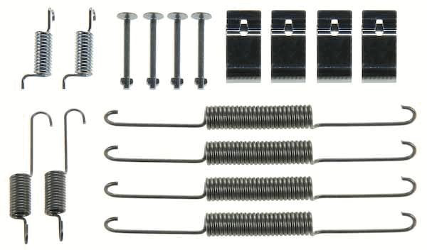 Kit de montagem das sapatas traseiras de tambor Mazda 626 III GD