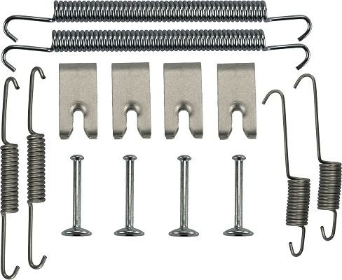 Kit de montagem das sapatas traseiras de tambor Toyota Avensis I T22