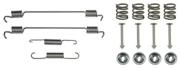  Kit de montagem das sapatas traseiras de tambor Smart FORTWO coupé (450) (2004 - 2007) 