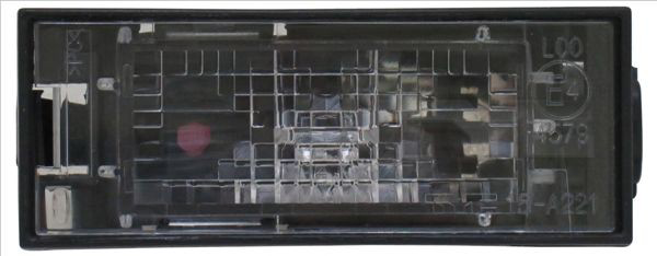 Compre 150221002 TYC Lanterna da luz de fundo de matrícula traseira