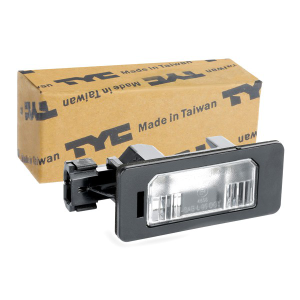 Lanterna da luz de fundo de matrícula traseira 150293009 TYC
