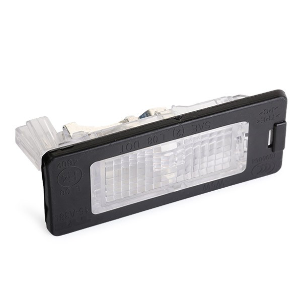 Lanterna da luz de fundo de matrícula traseira 150385009 TYC