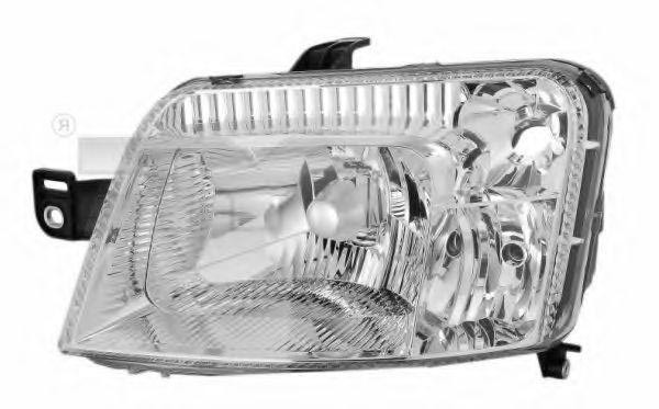 Luz esquerda Fiat Panda II 169A