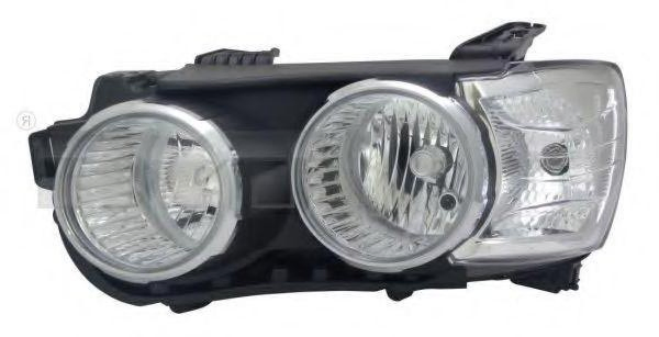 Luz esquerda para Chevrolet Aveo III T300