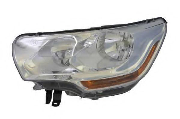 Luz esquerda para Citroen C4 II B7