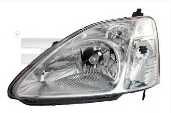 Luz esquerda Honda Civic VII EU, EP, EV