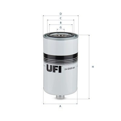 Compre 1618993 DAF Filtro de combustível