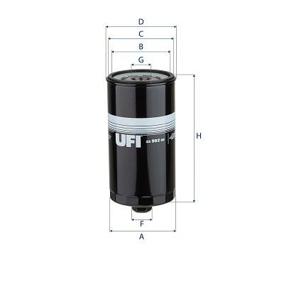 2415400 UFI Filtro de combustível