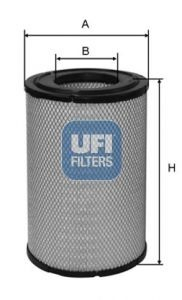 2755000 UFI Filtro de ar