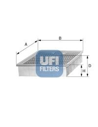 3004000 UFI Filtro de ar