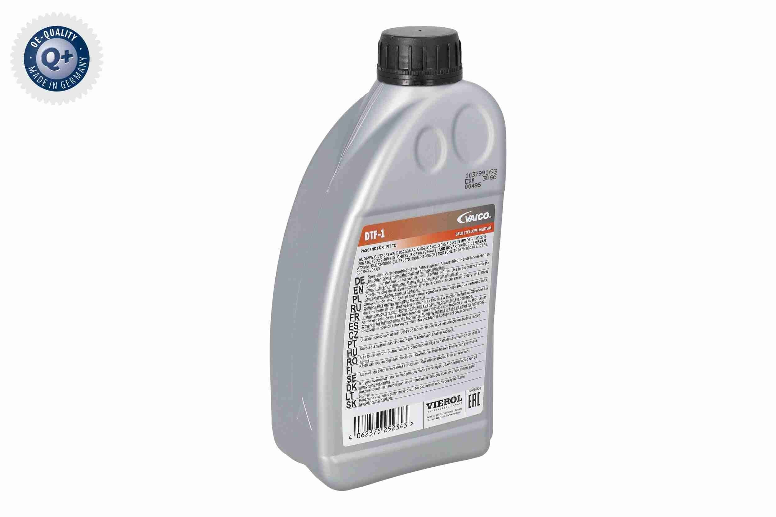 Óleo de transmissão V600430 VEMO/Vaico