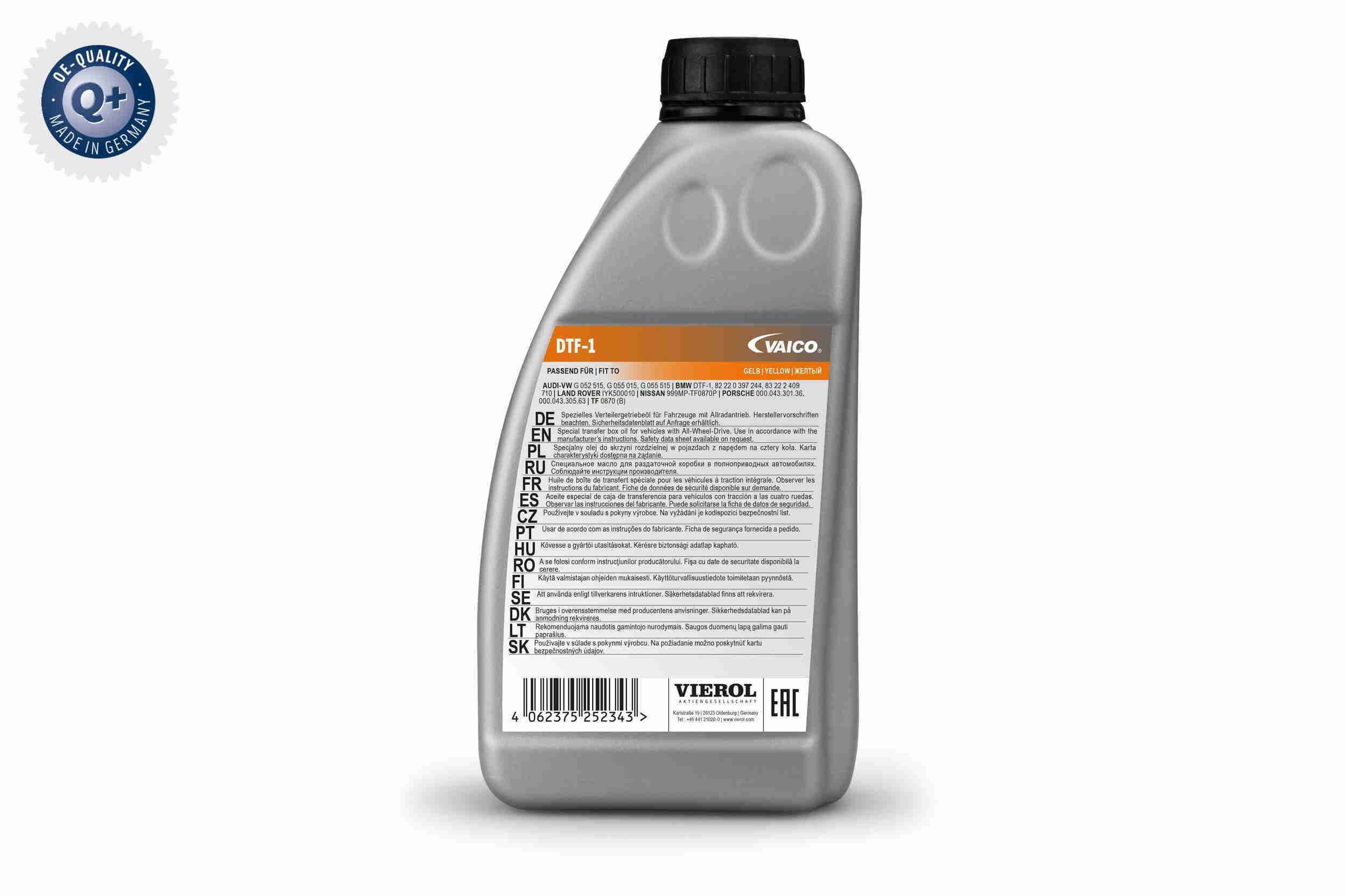 Óleo de transmissão V600430 VEMO/Vaico