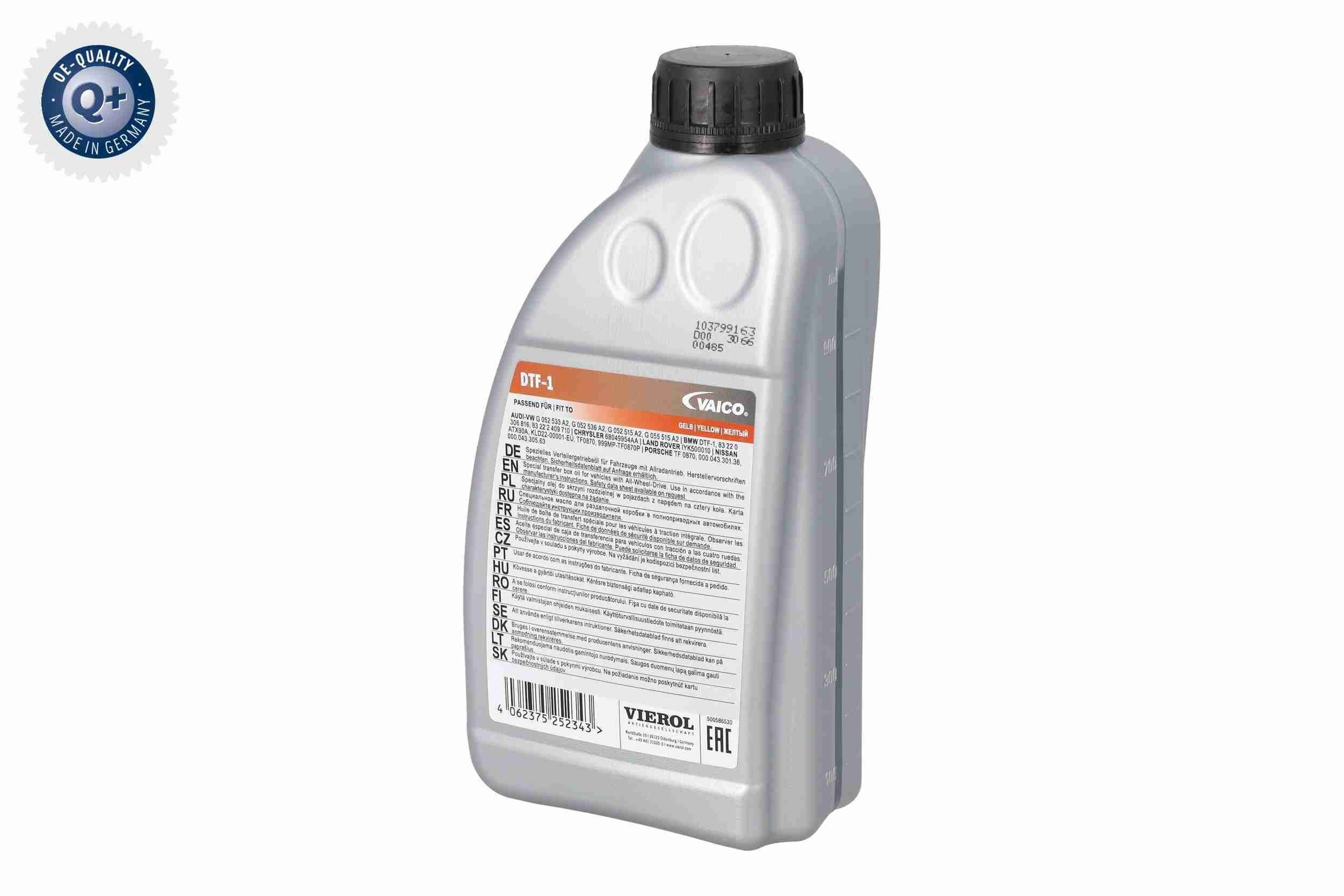 Óleo de transmissão VEMO/Vaico V600430 preço, a partir de 34,38 USD