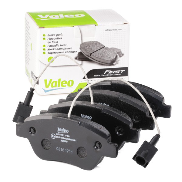 Compre 301051 VALEO Sapatas do freio dianteiras de disco
