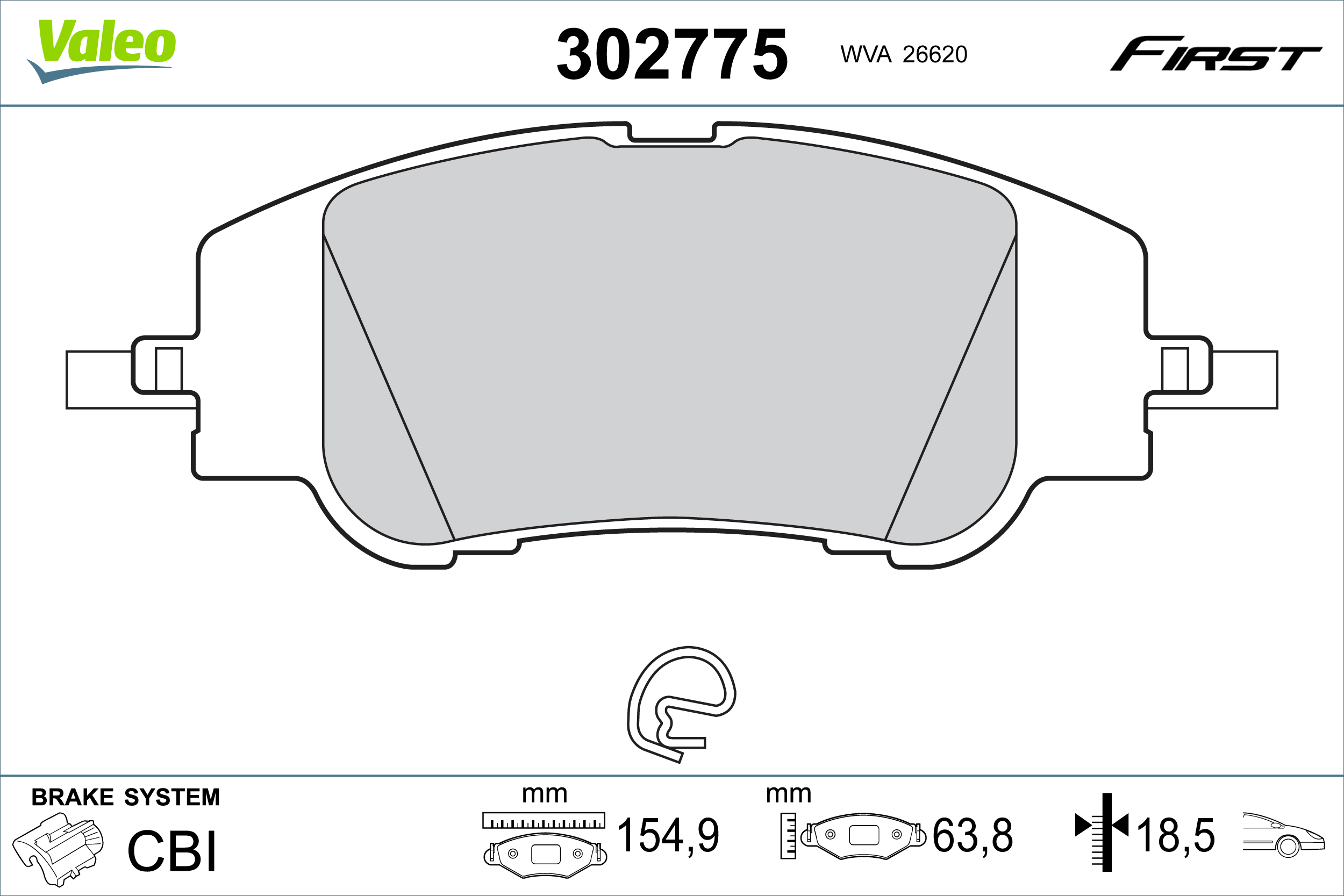 Compre 1681371180 Opel Sapatas do freio dianteiras de disco