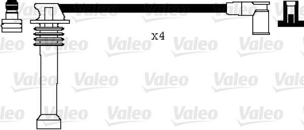  Fios de alta voltagem, kit Mazda 6 MPS sedan (GG) (2005 - 2007) MPS
