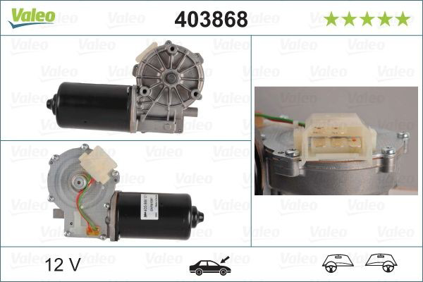Motor de limpador pára-brisas do pára-brisas 403868 VALEO