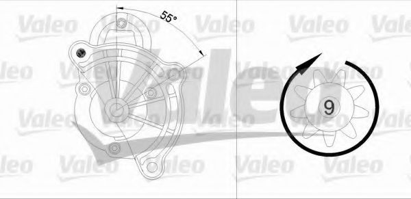 436062 VALEO Motor de arranco